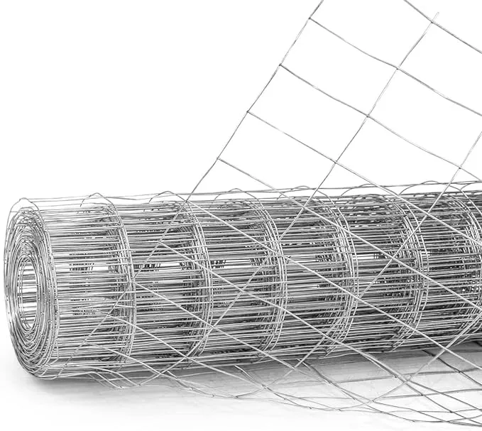 Fencer Wire 14 Gauge Galvanized Welded Wire Mesh Size 2 inch by 4 inch