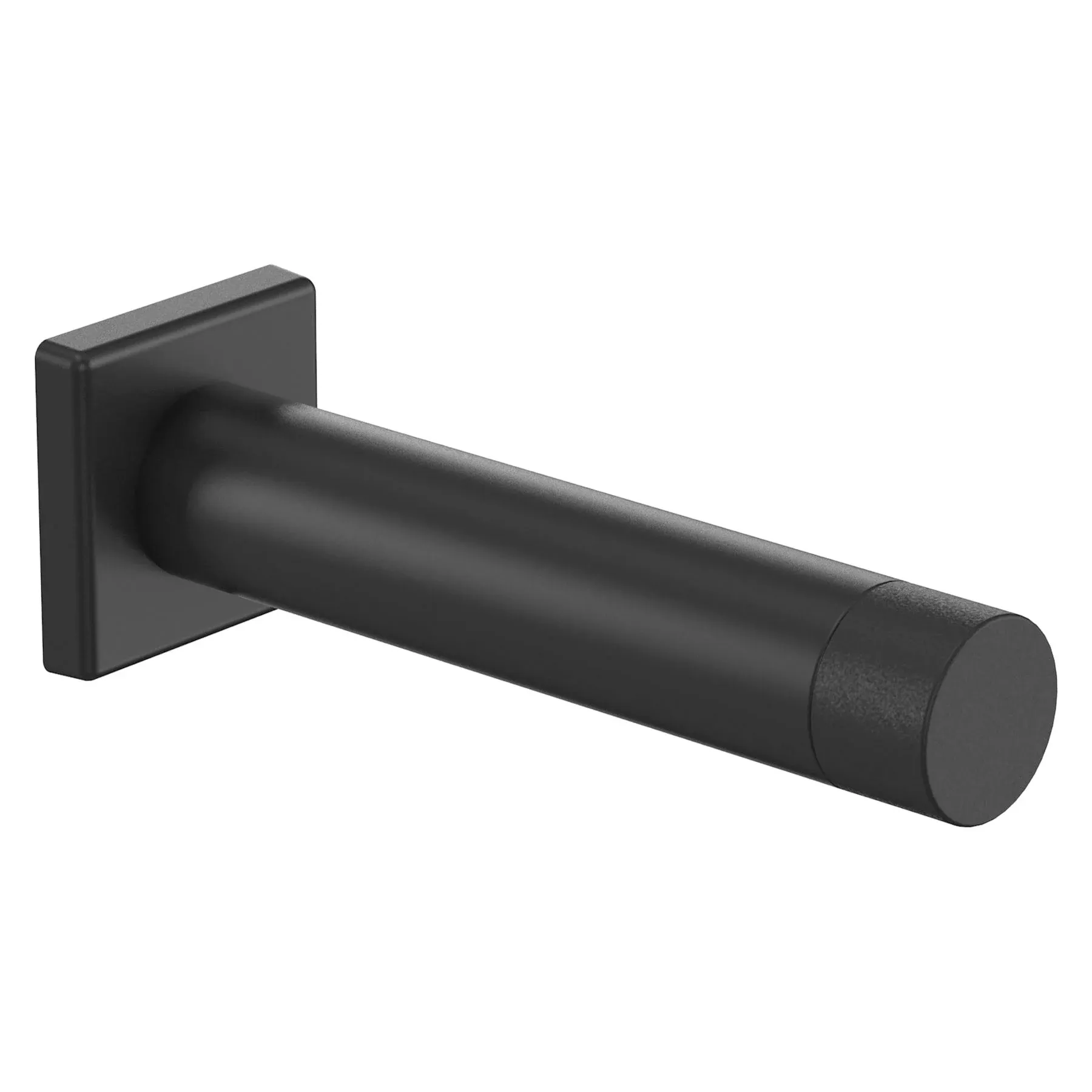 National Hardware N830-526 Reed Door Stop Matte Black