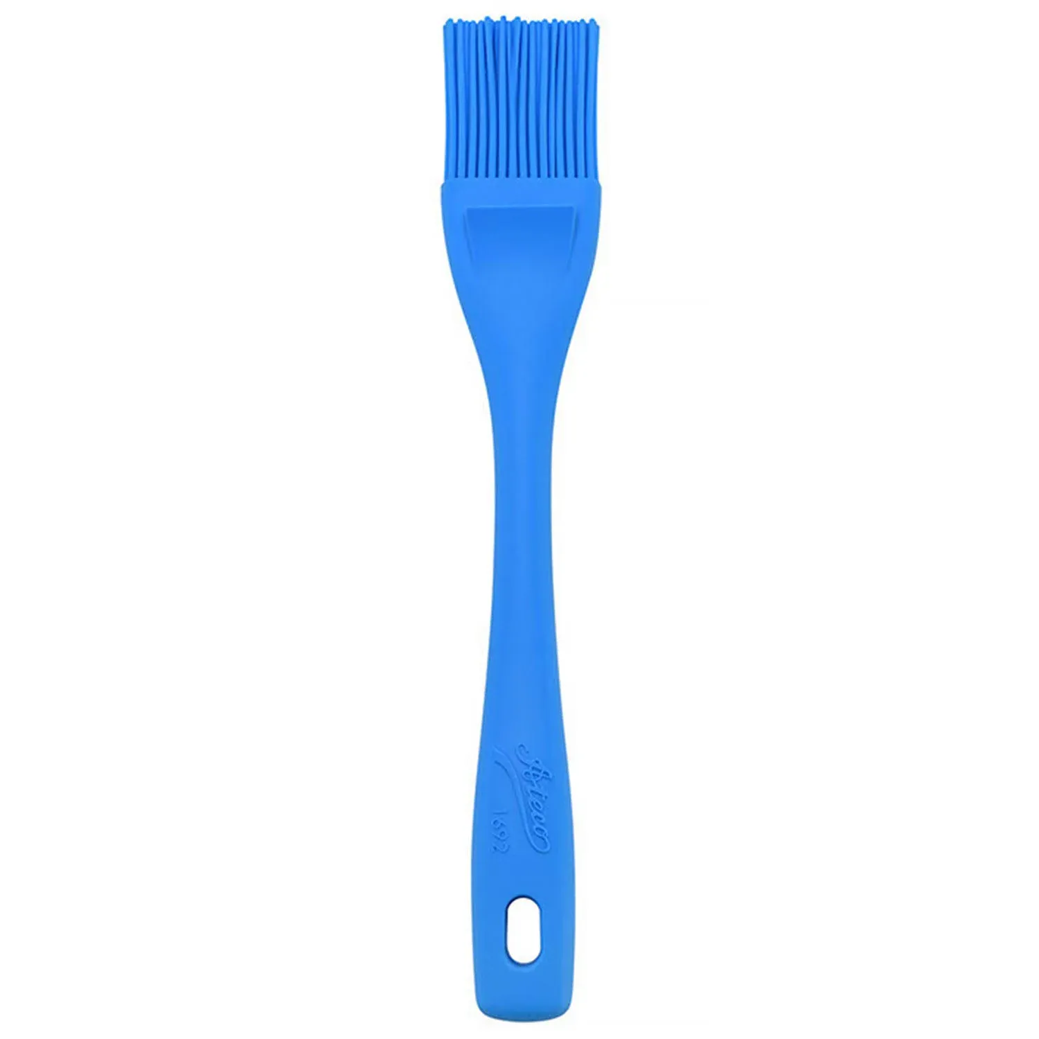 Ateco Flat Silicone Pastry Brush, 1.6-Inch Baking Supply, Blue