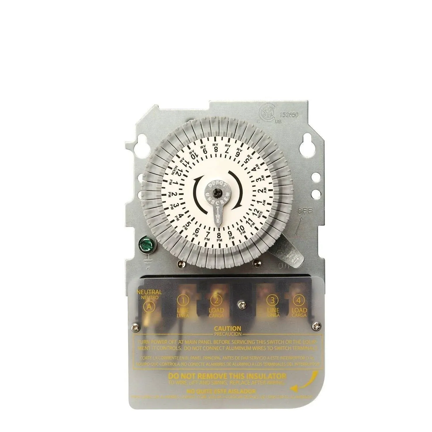 Woods® 40-Amp Direct Wire Mechanical Time Switch