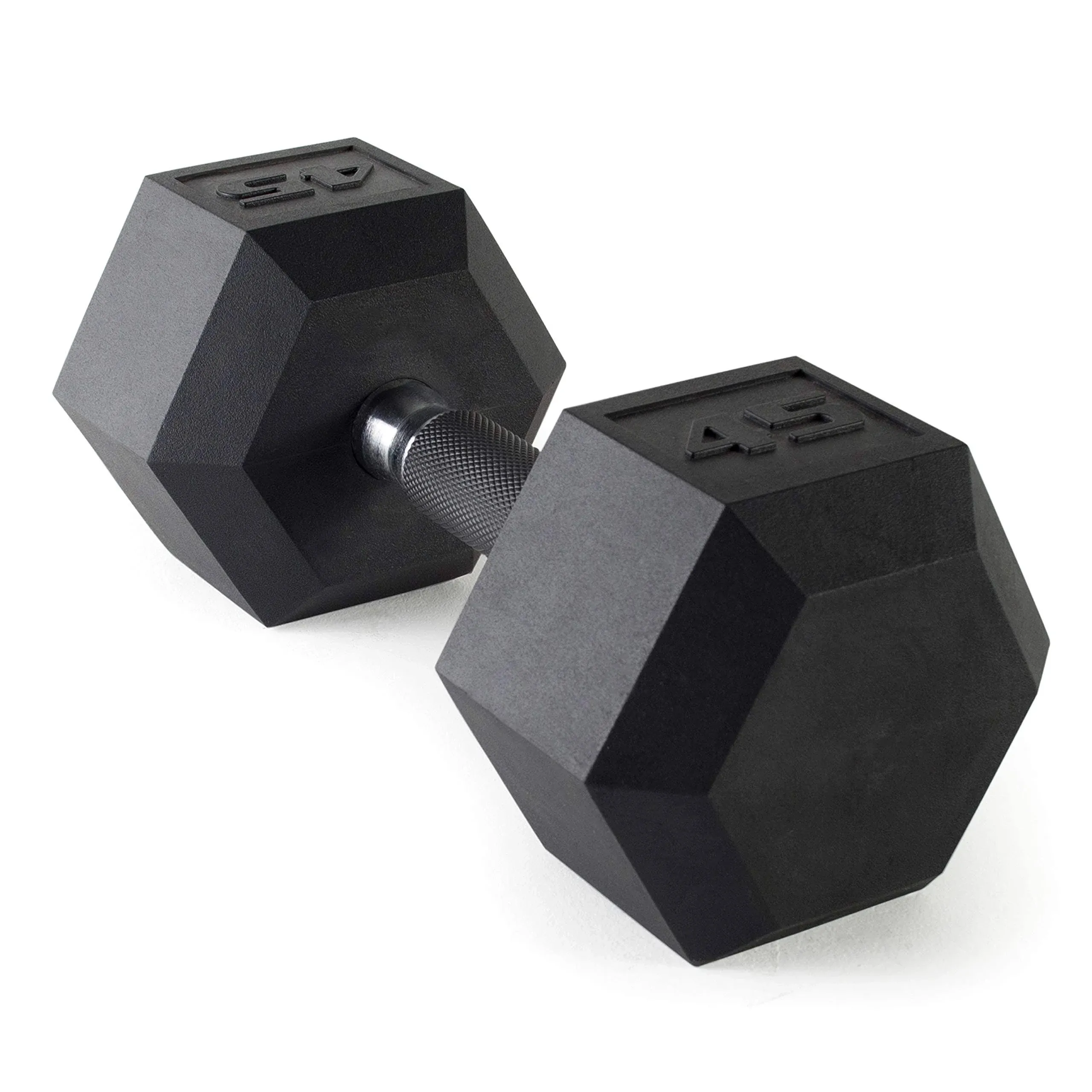 Cap Barbell Coated Dumbbell, Single 45 lbs