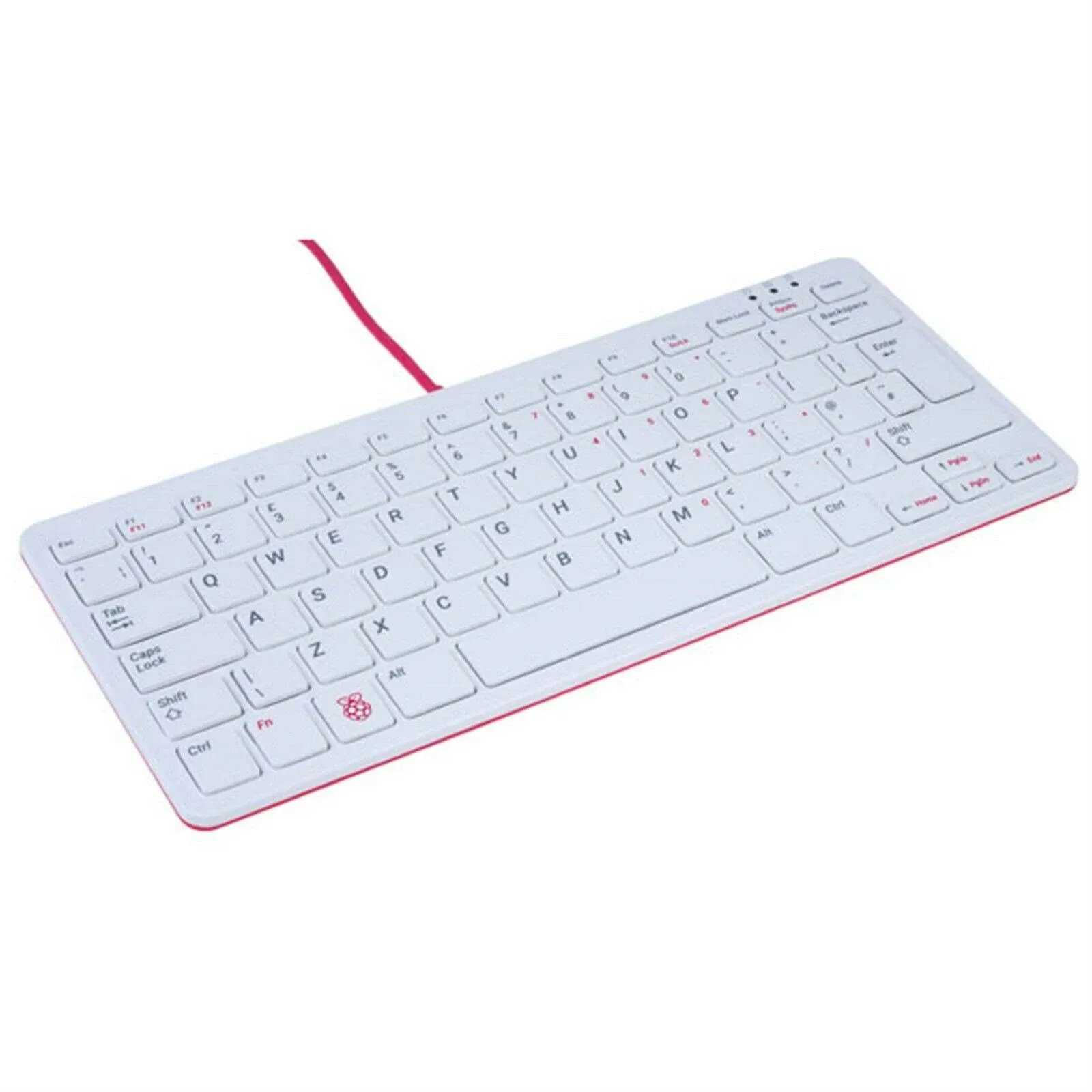 Official Raspberry Pi Keyboard & Hub (Red/White) (UK)