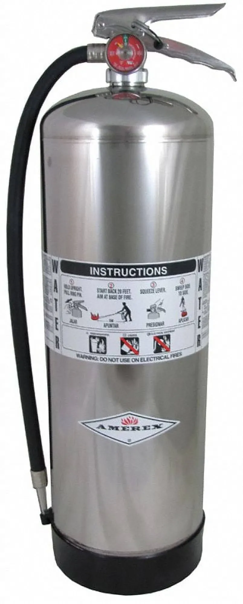 Amerex B240 Stored Pressure Water Fire Extinguisher, 2.5 gallon for Class A FiresAmerex B240 Stored Pressure Water Fire Extinguisher, 2.5 gallon for Class A Fires