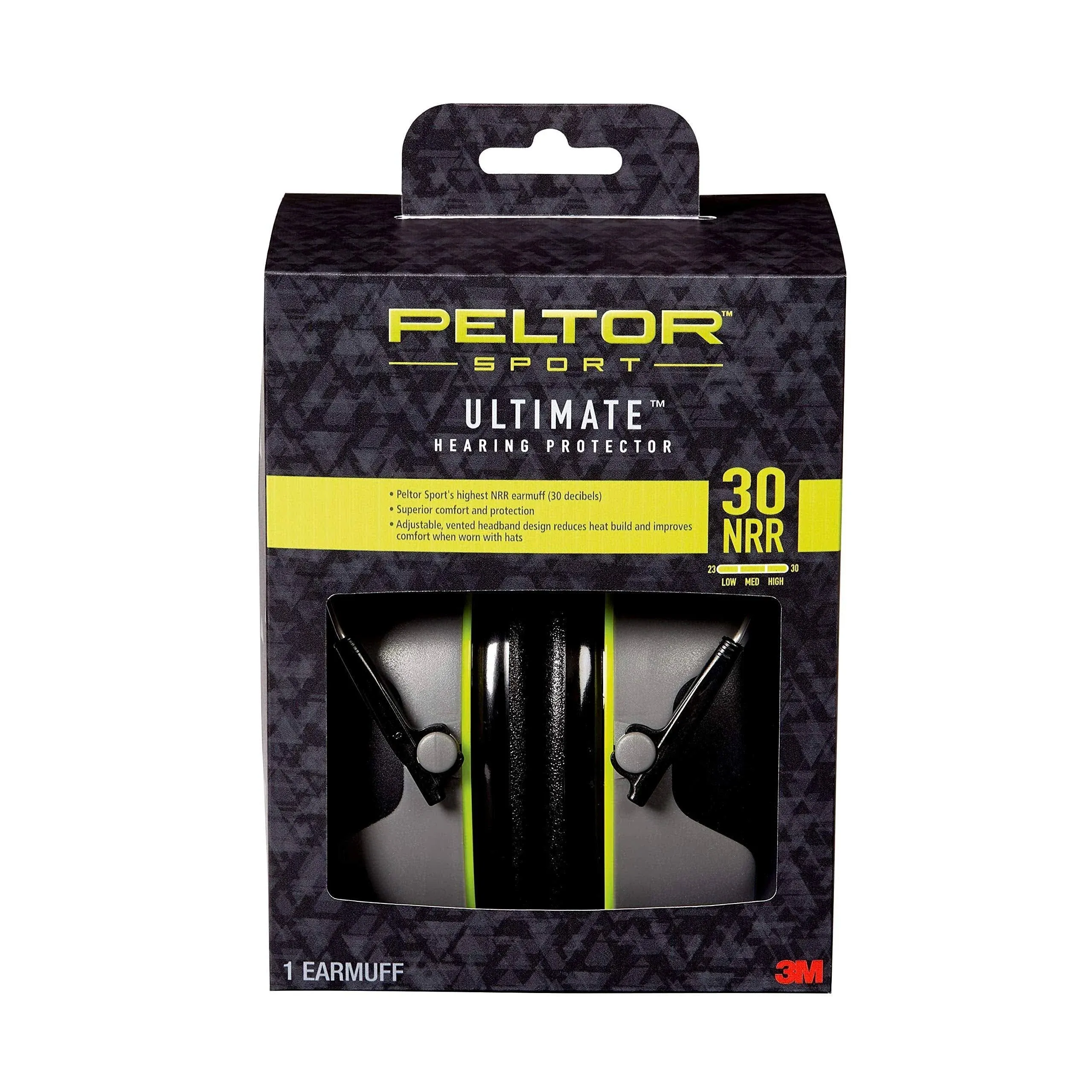 Peltor Sport Ultimate NRR 30 Black