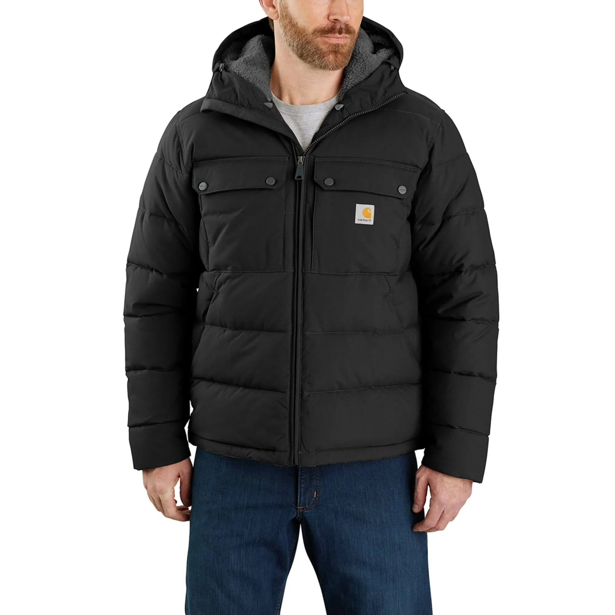 Carhartt Men's Montana Loose Fit Insulated Jacket Gravel / Large