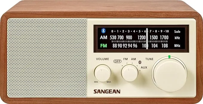 Sangean WR-15WL AM/FM Tabletop Radio