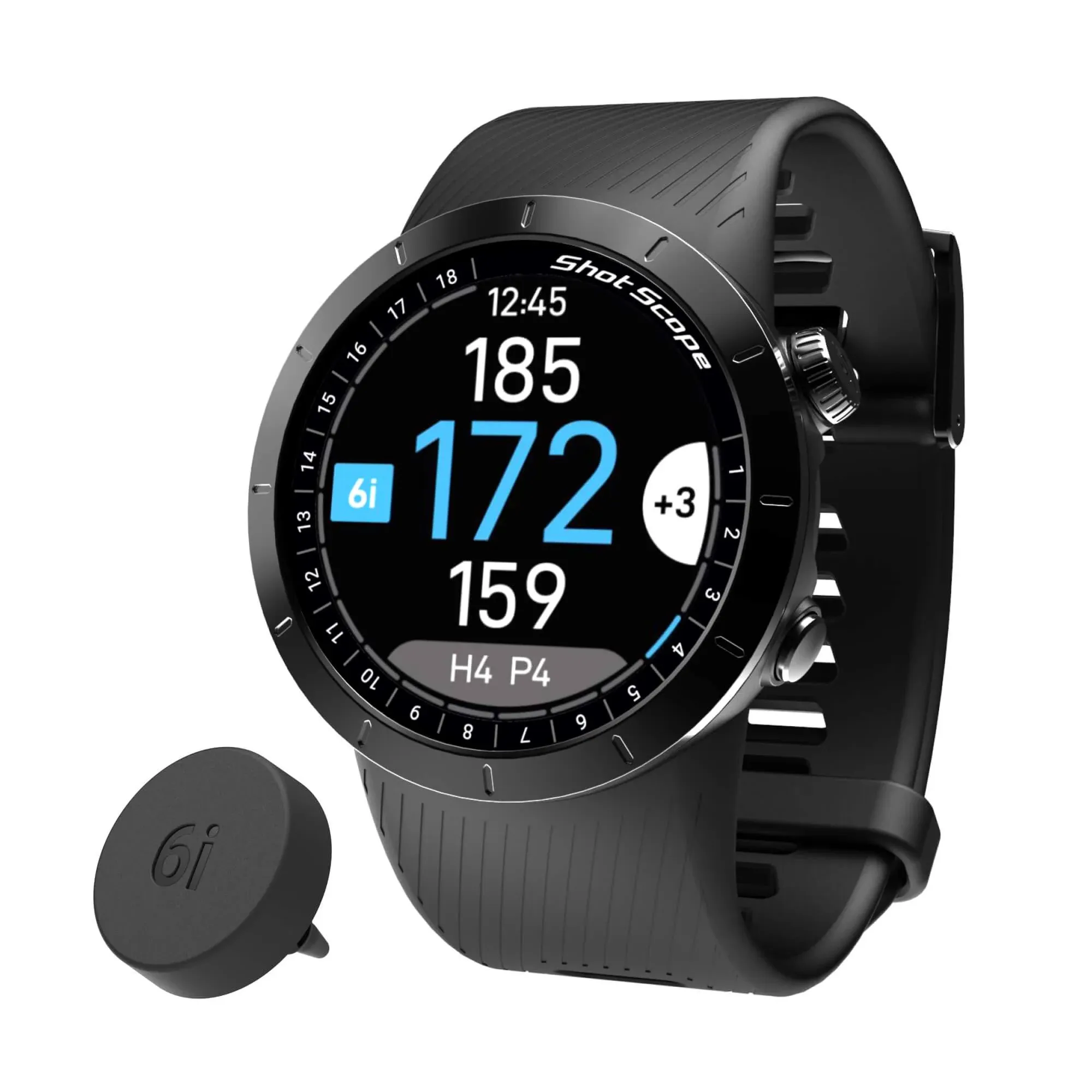 Shot Scope X5 GPS Golf Performance Watch - Black