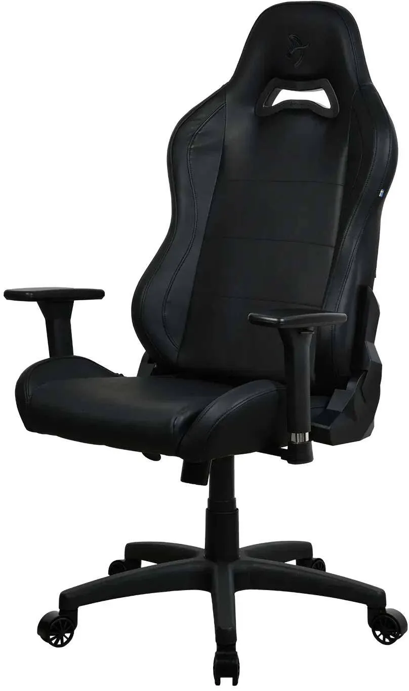 Arozzi - Torretta Soft PU Gaming Chair - Pure Black