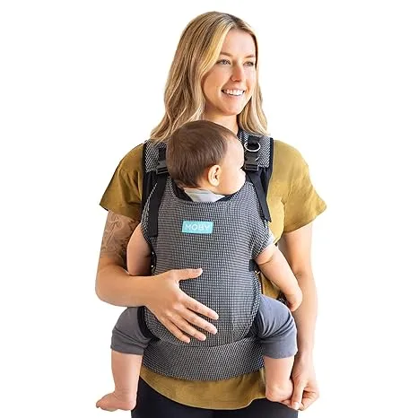 Moby Cloud Ultra-Light Hybrid Carrier | Baby Carrier for Mothers, Fathers and Caregivers | Baby Carrier Newborn to Toddler | Baby Holder Can Carry Infants up to 33 lbs | Lightweight | High Rise