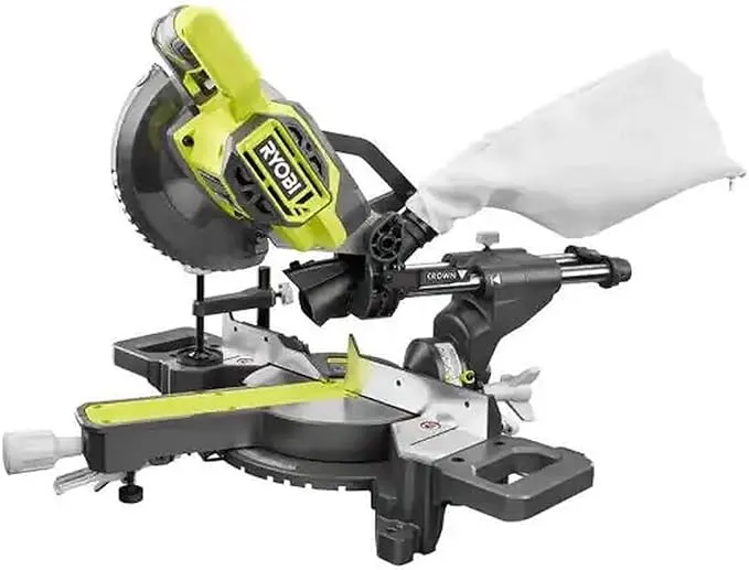 Ryobi PBT01B ONE+ 18V Cordless 7-1/4 in. Sliding Compound Miter Saw