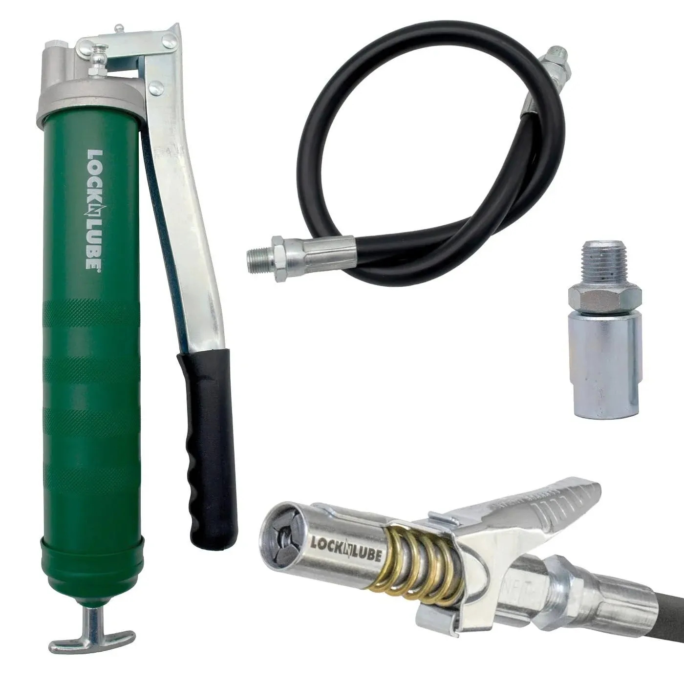 LockNLube Lever Grip Grease Gun