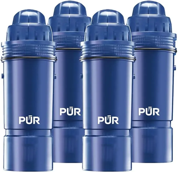 PUR CRF950Z Genuine Replacement Filter for Pitcher Water Filtration System (Pack of 4)