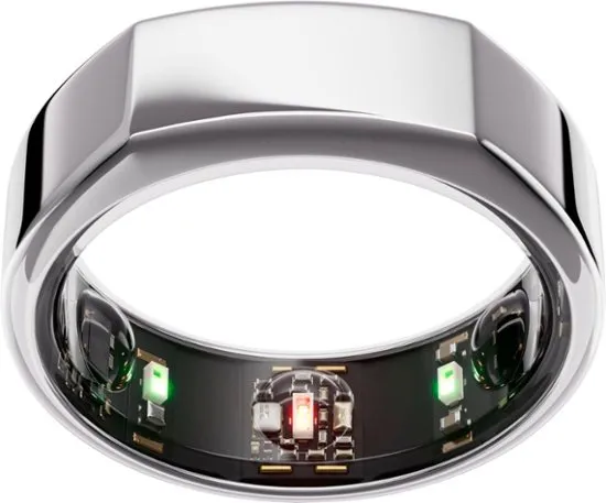 Oura Ring Gen3 - Heritage - Size 7 - Silver