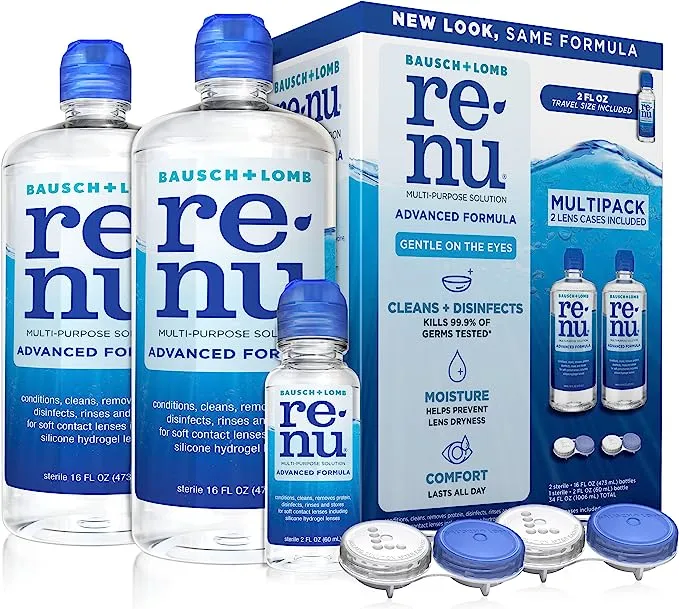 Contact Lens Solution Renu Multi-Purpose Advanced Formula