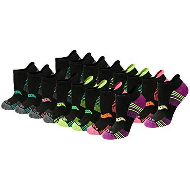 Saucony Women's Performance Heel Tab Athletic Socks