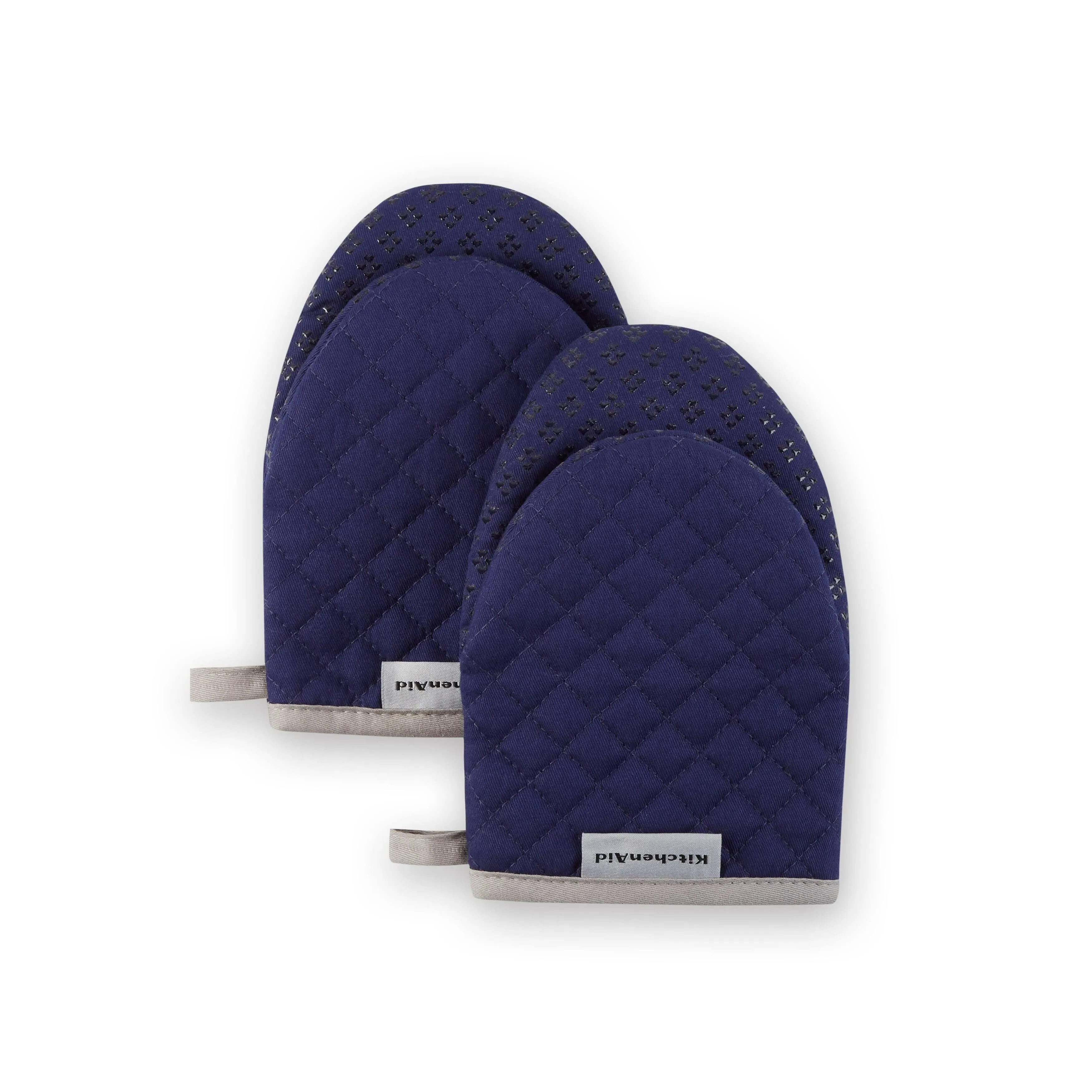 KitchenAid Asteroid Mini Oven Mitt Set, Cobalt 5.5"x8"