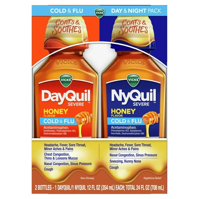 Vicks DayQuil/NYQuil Severe Cold & Flu Medicine