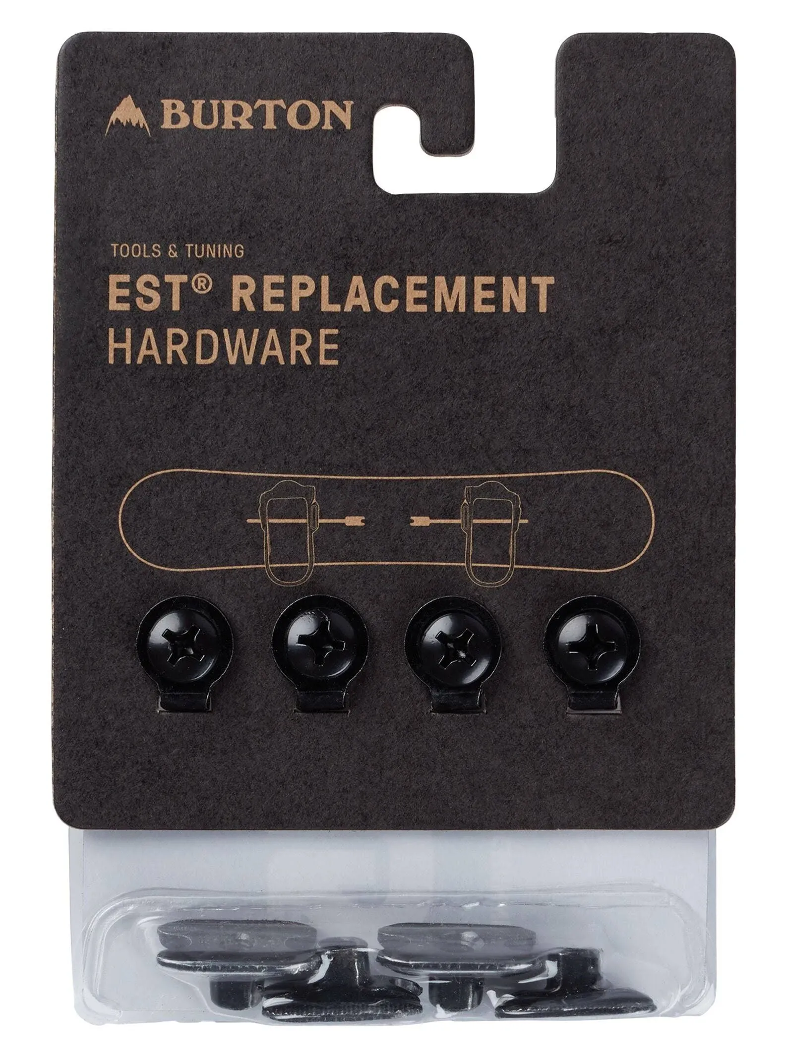 Burton - Est Replacement Hardware/Black