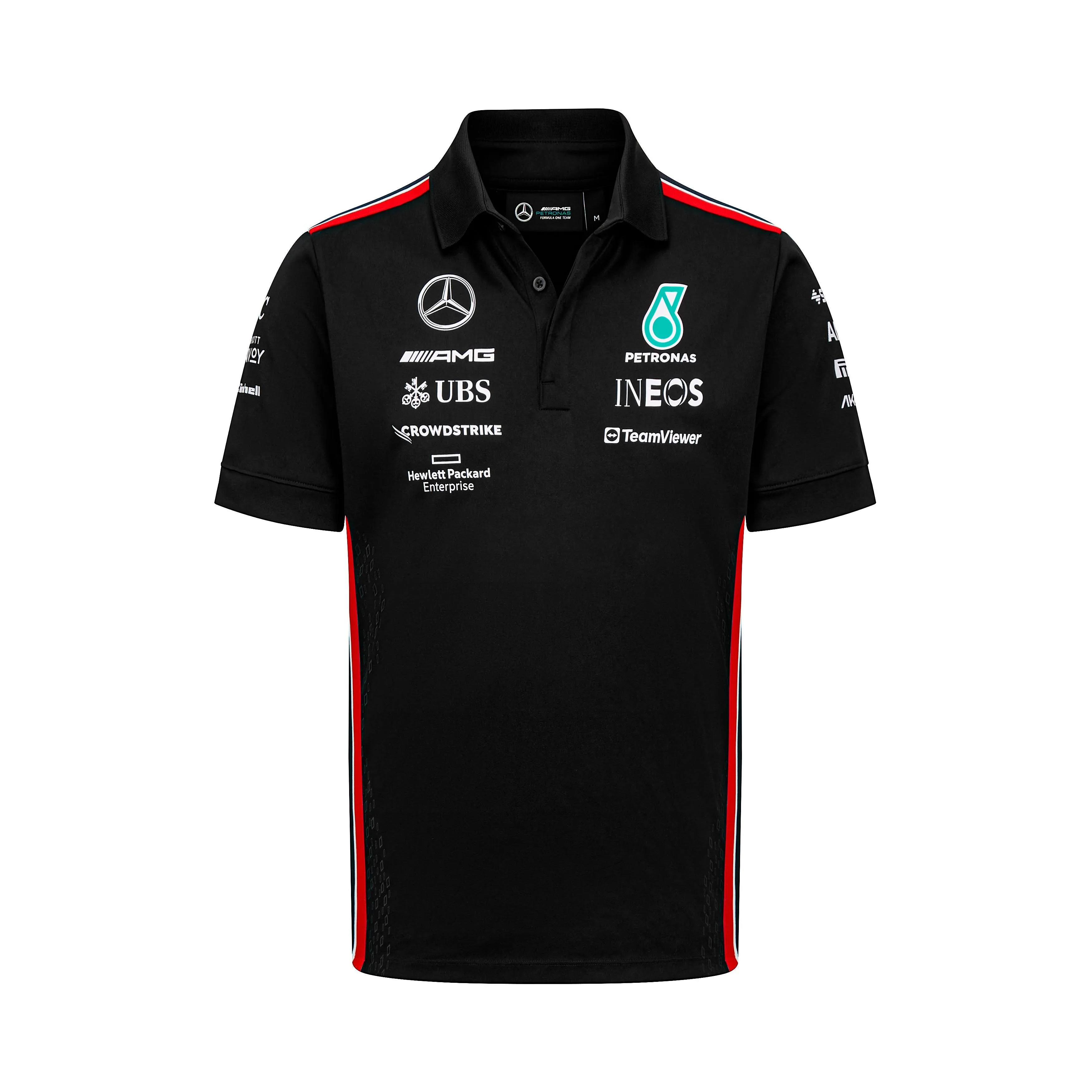 Mercedes AMG Petronas F1 2023 Team Polo - Black