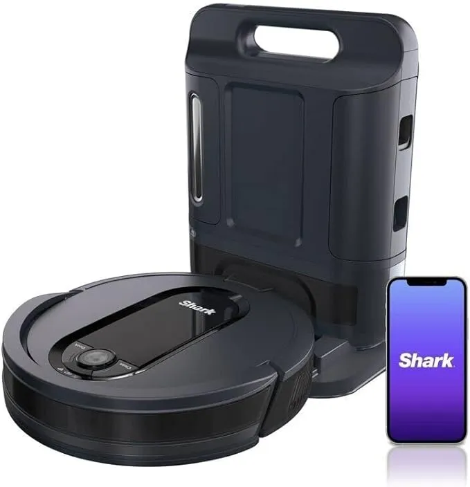 Shark EZ Wi-Fi Connected Robot Vacuum with XL Self-Empty Base - Rv911ae