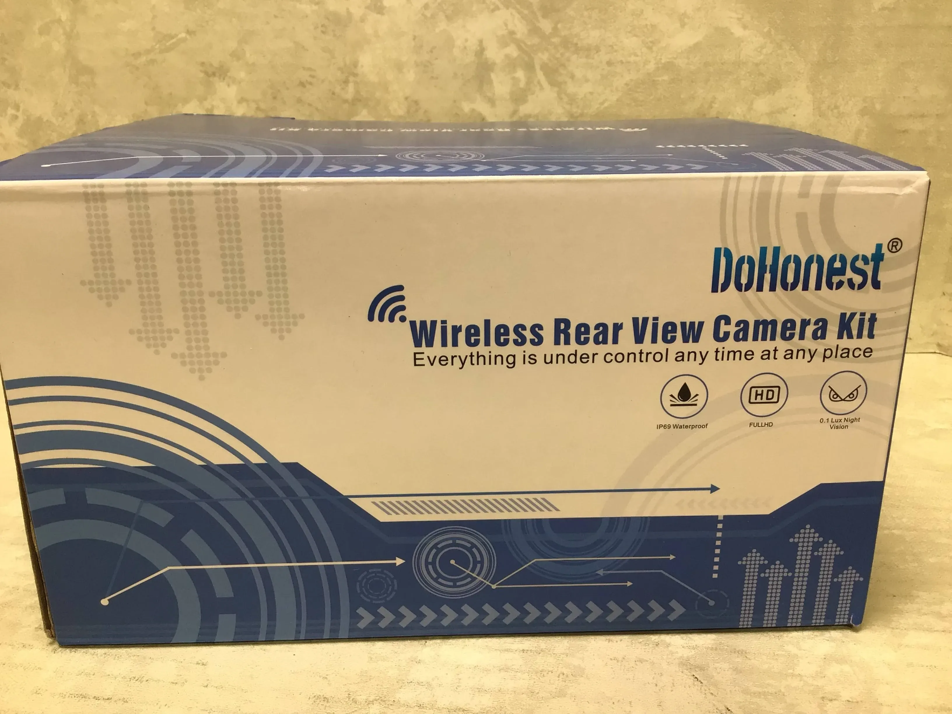 Dohonest Wireless Backup Camera 7-Inch: Plug and Play Easy to Install Truck Car