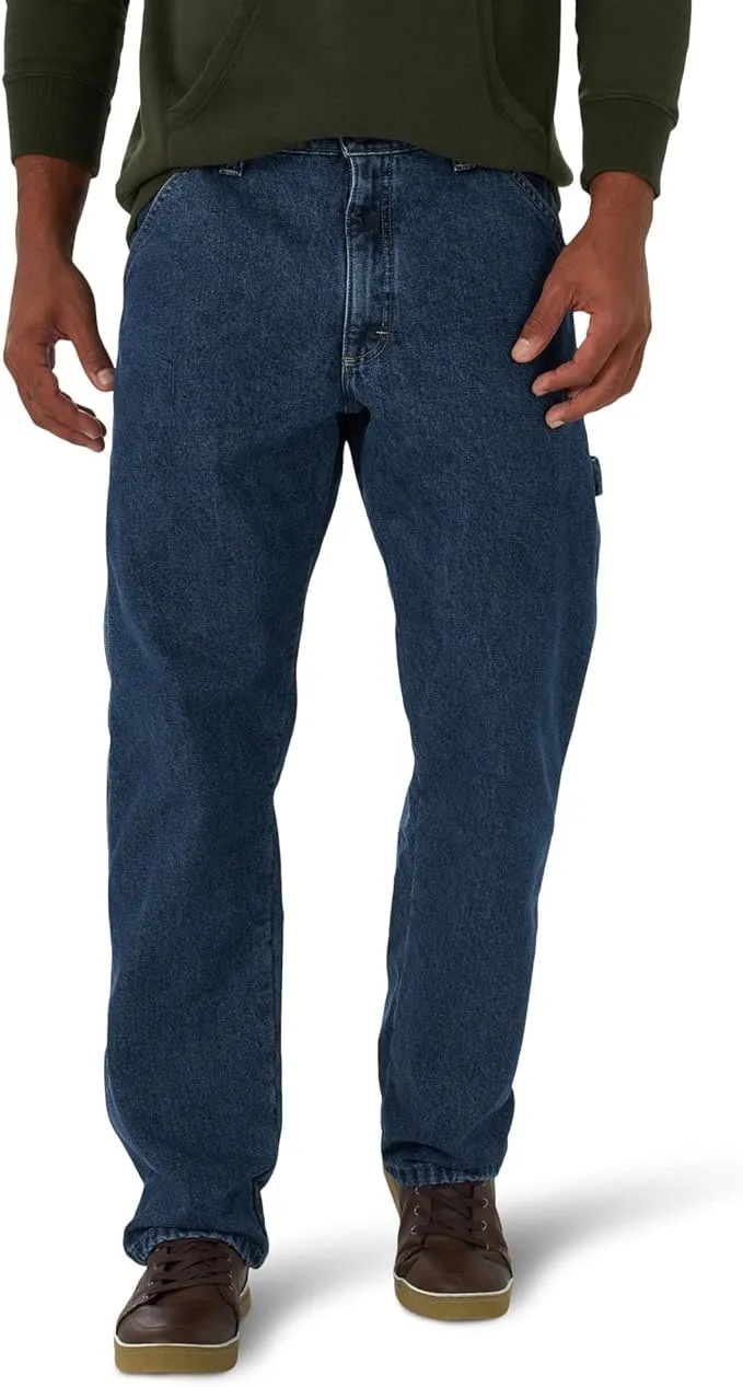 Men's Fleece Lined Cargo Jeans