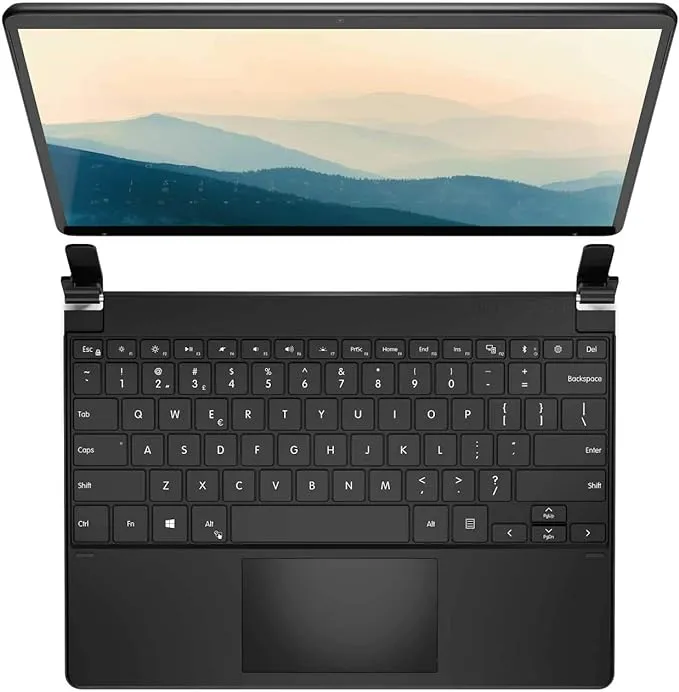 Brydge SPX+ Wireless Keyboard with Precision Touchpad | Compatible with Microsoft Surface Pro X | Designed for Surface | (Black)