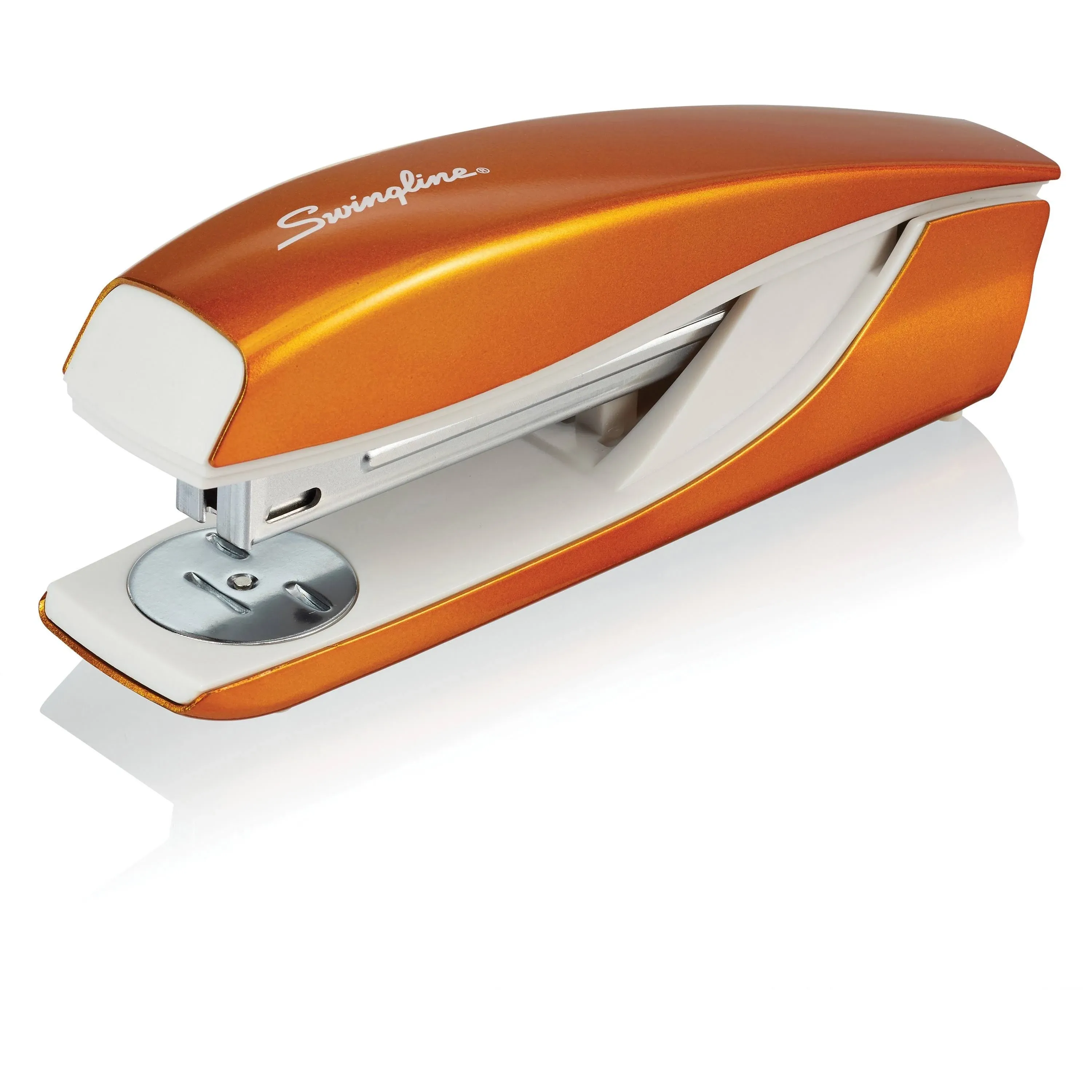 Swingline Stapler, NeXXt Series Wow, Desktop Stapler, 40 Sheet Capacity, Orange (55047044)