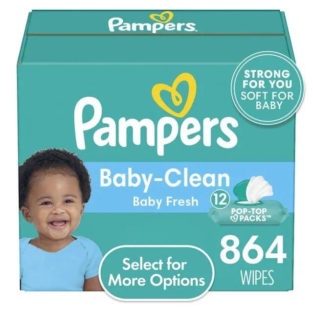 Pampers Complete Clean Baby Wipes Baby Fresh