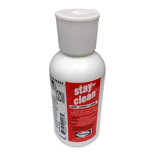 Harris SCLF4 Stay-Clean Liquid Soldering Flux 4 oz