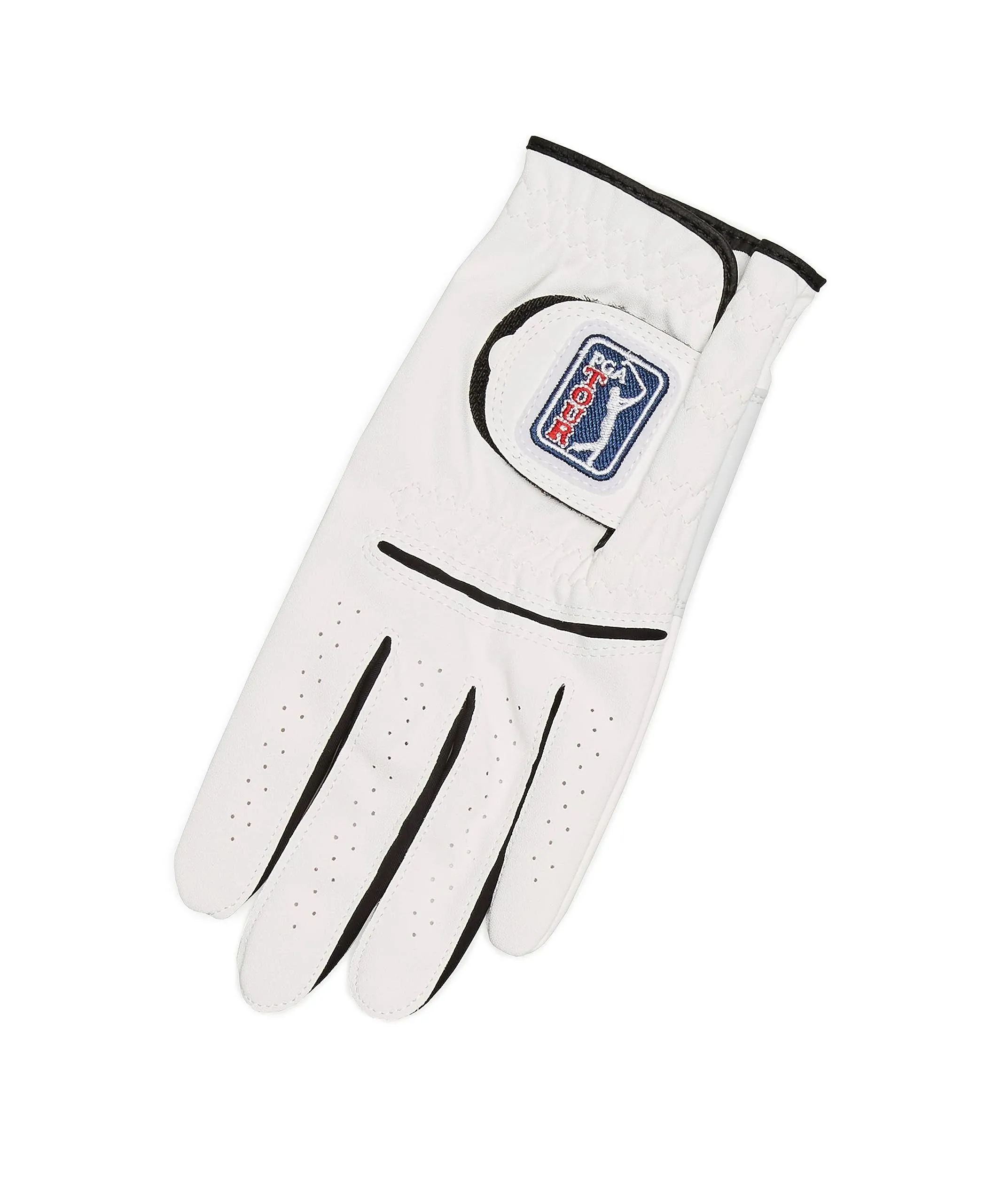 PGA TOUR Men's SwingSoft Synthetic Leather Cadet Golf Glove with Shorter Finger Length for Left Hand