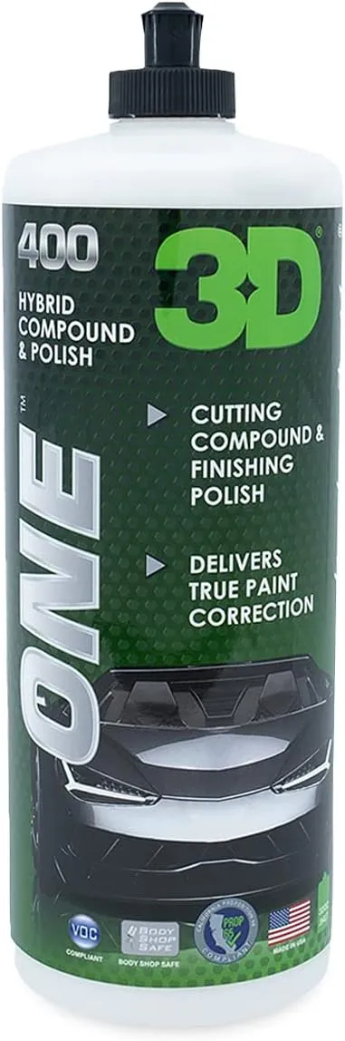 3D One - Hybrid Compound & Polish 32 oz