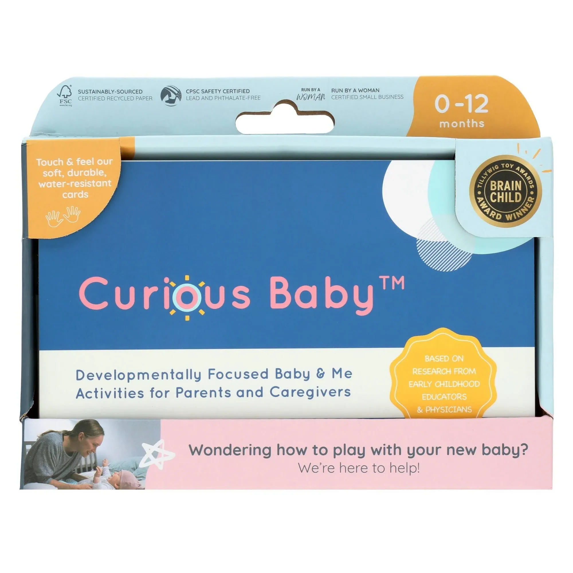 NWOT: Curious Baby™ Award Winning 40+ Activities for Baby &amp; Me (0-12 Months)