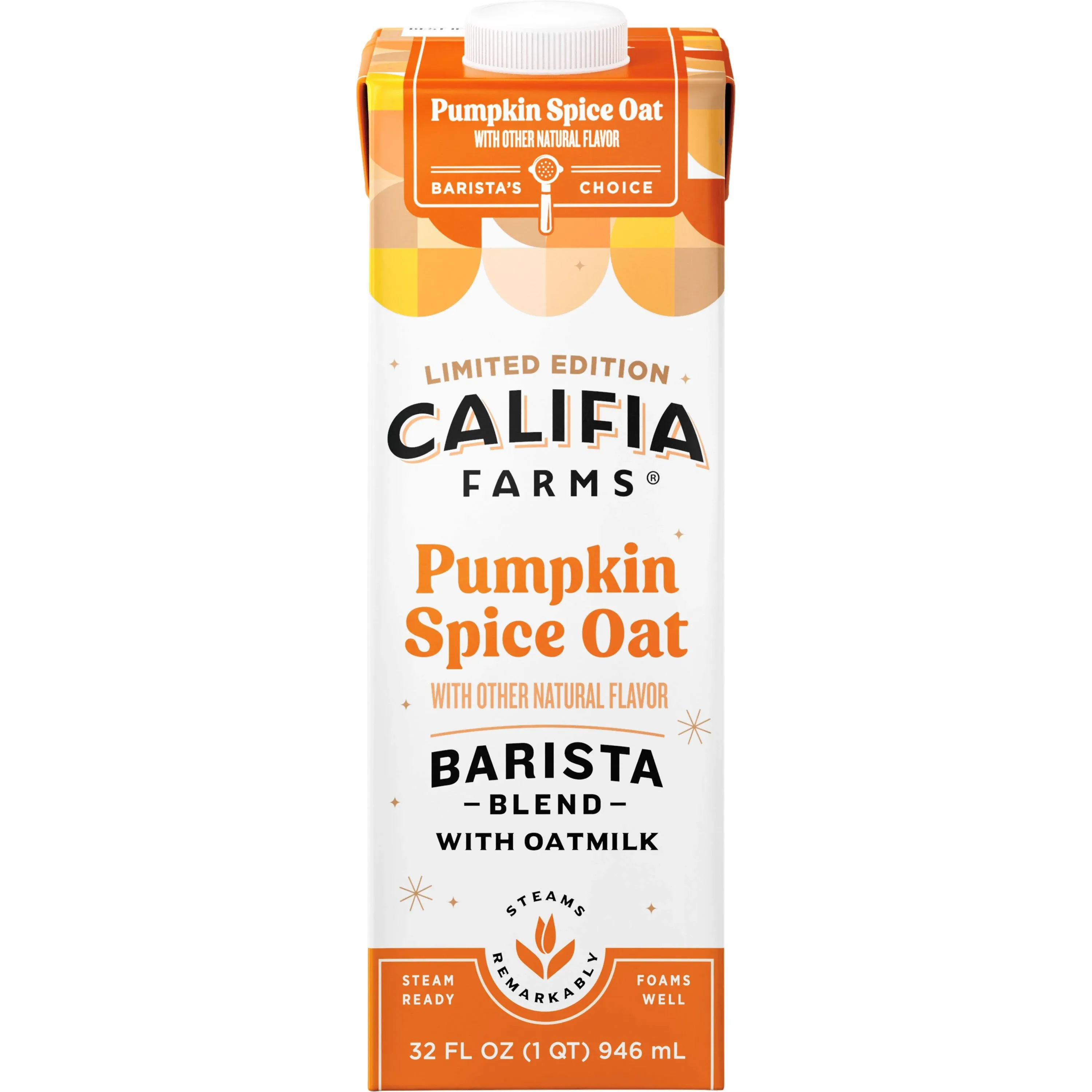 Califia Farms Pumpkin Spice Oat Barista Blend