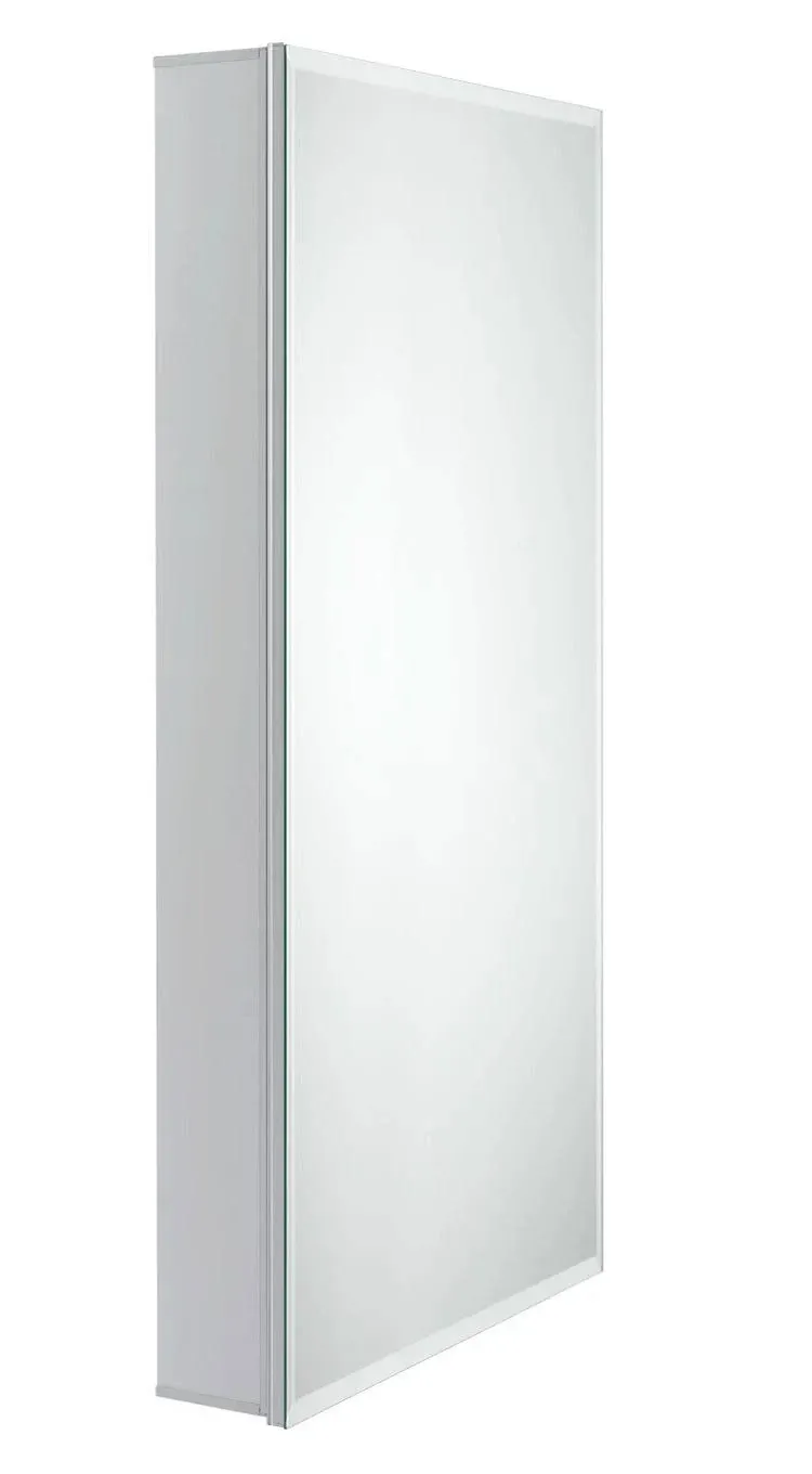 Miseno MMC3615MC 15&#034; x 36&#034; Frameless 1 Door Medicine Cabinet - Nickel