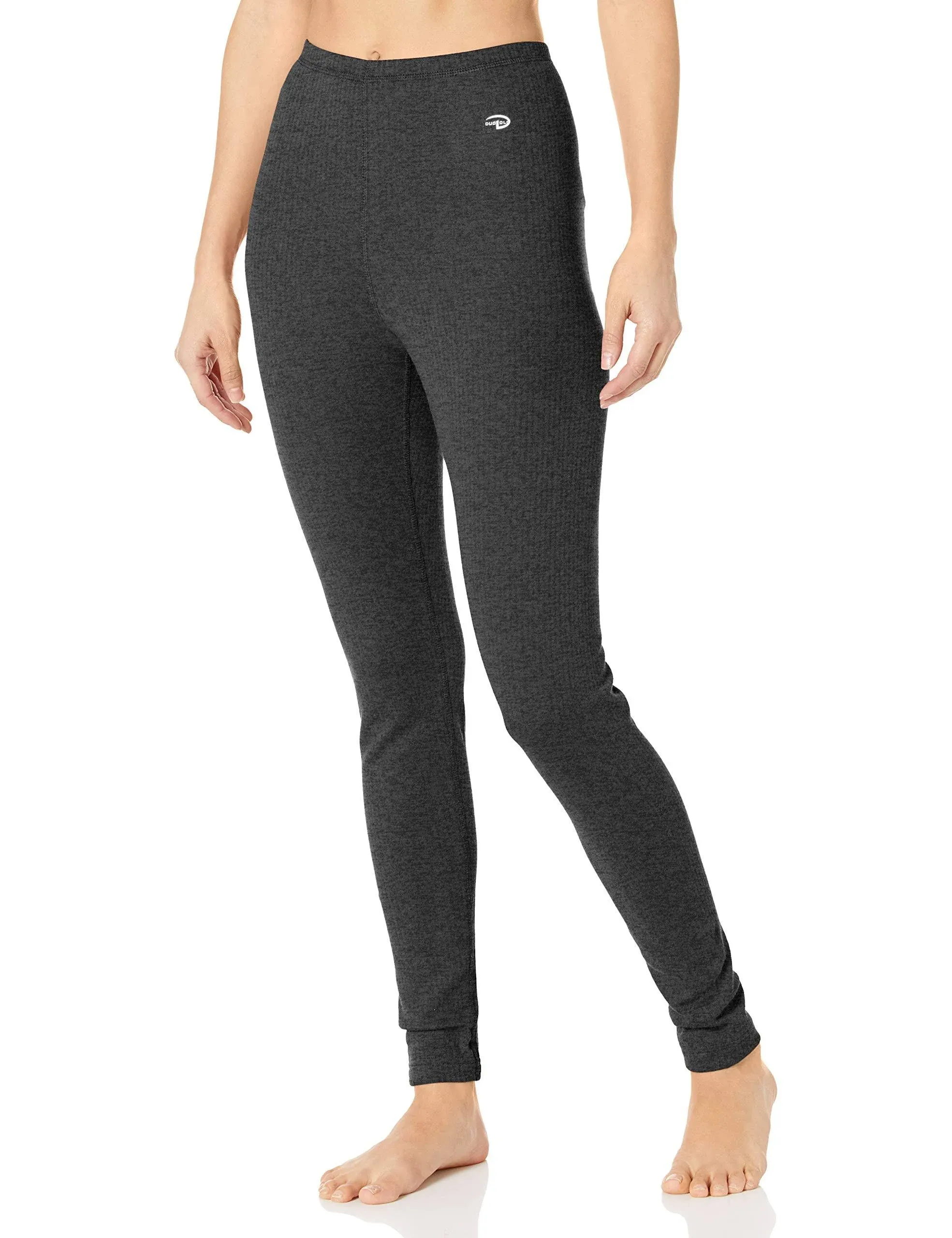 Duofold Women's Thermal Pant, Granite Heather, S