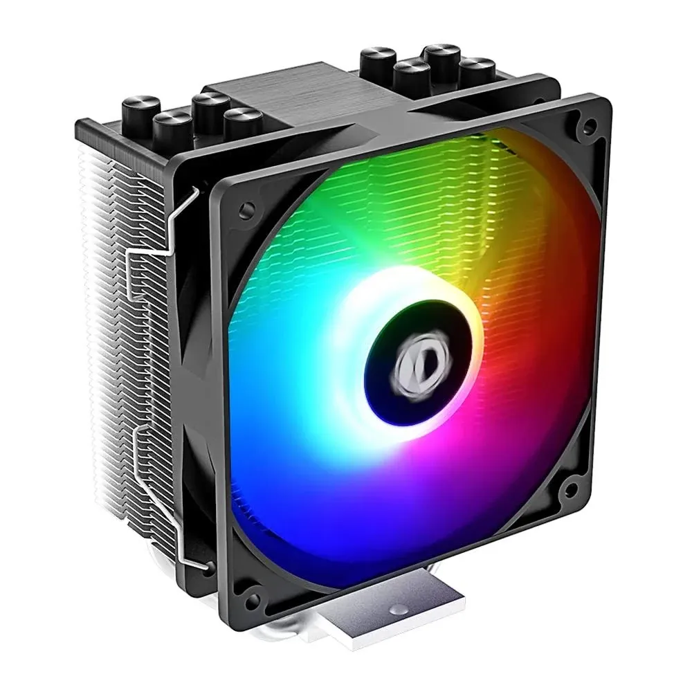 ID-COOLING SE-214-XT ARGB CPU Cooler 4 Heatpipes CPU Air Cooler ARGB Light Sync ...