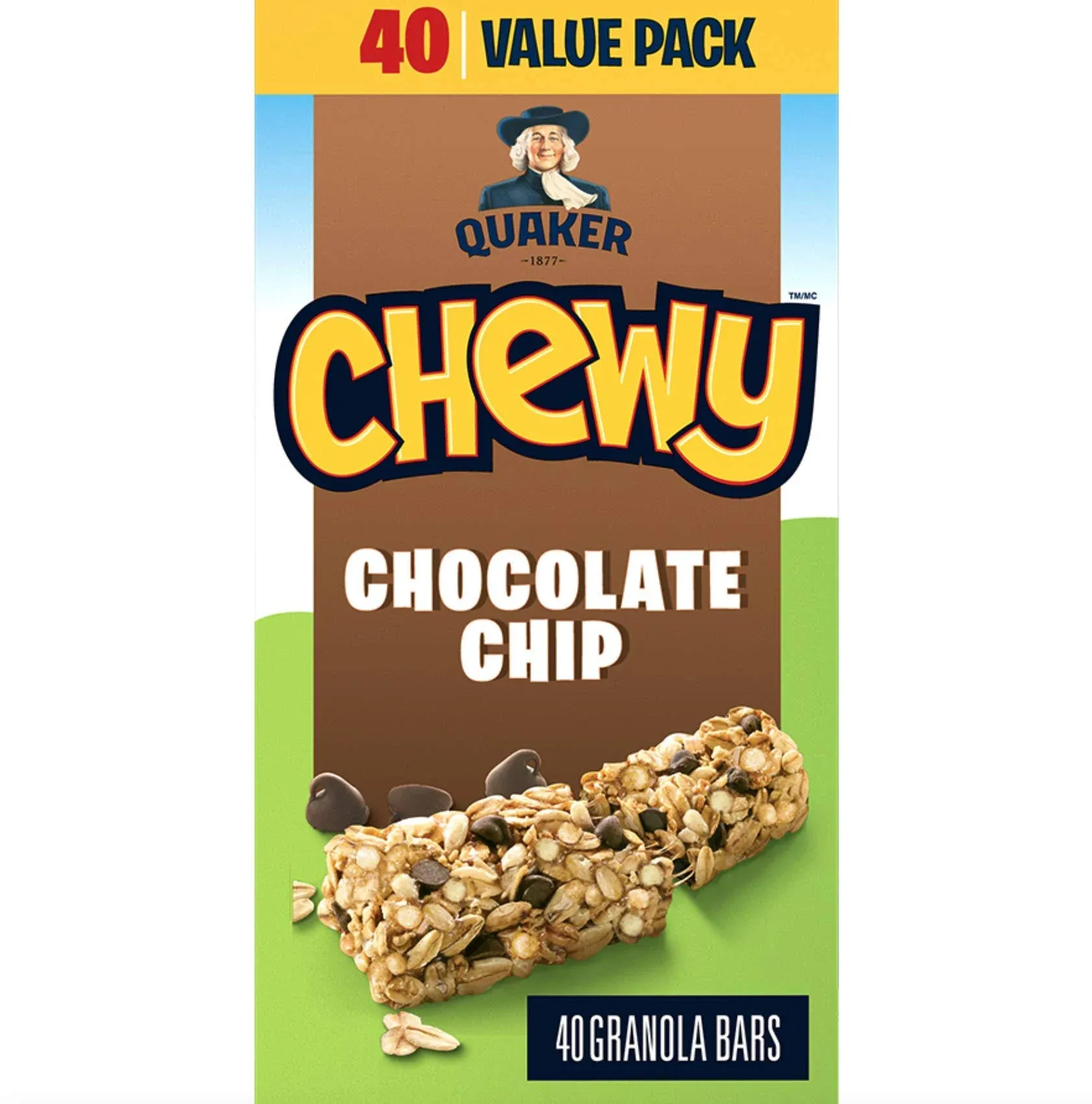 Quaker Chewy Chocolate Chip Granola Bars