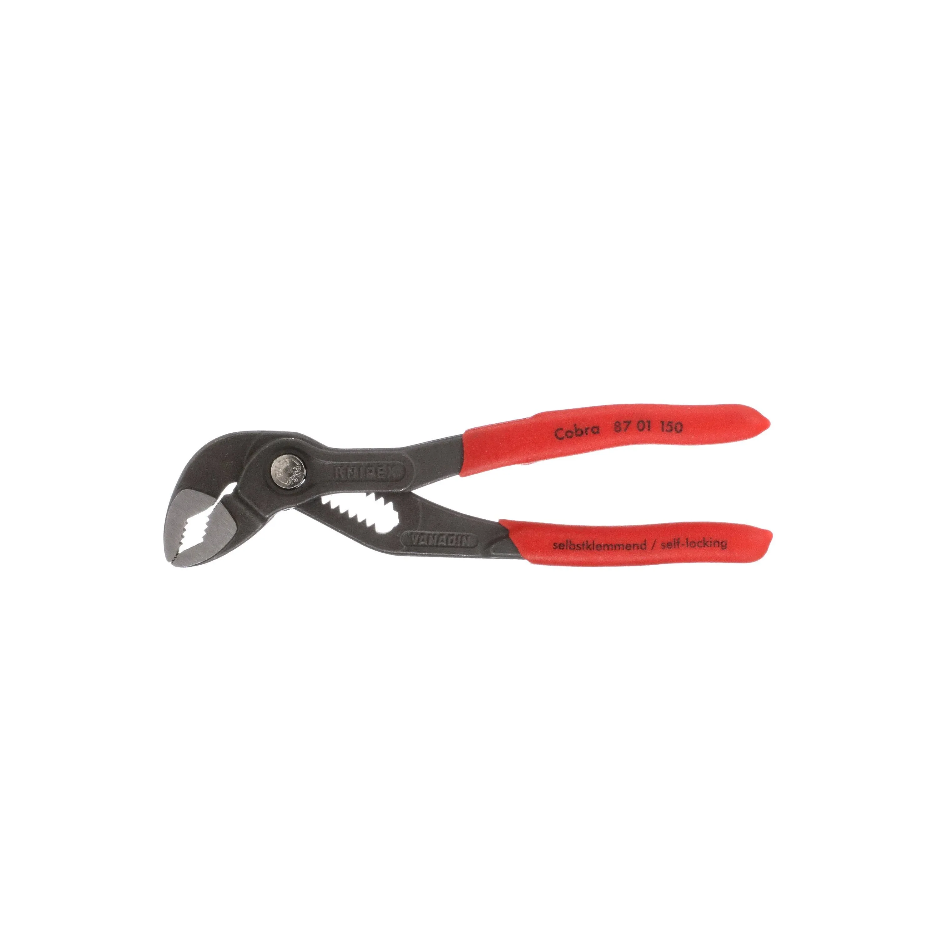 Knipex Cobra 6&#034; Long 1.25&#034; Capacity Water Pump Pliers 87 01 150