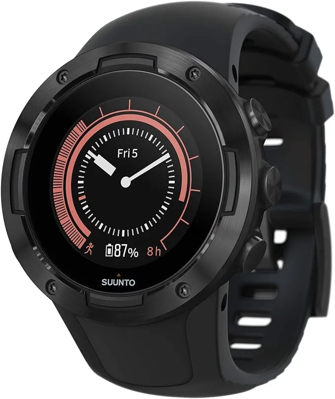 Suunto 5 46mm All Black GPS Watch - (SS050299000)