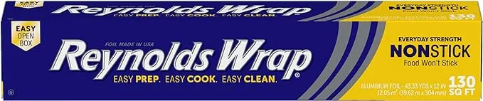 Reynolds Wrap Non Stick Aluminum Foil, 130 Square Feet