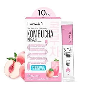 Teazen Kombucha 5gx10st - Peach