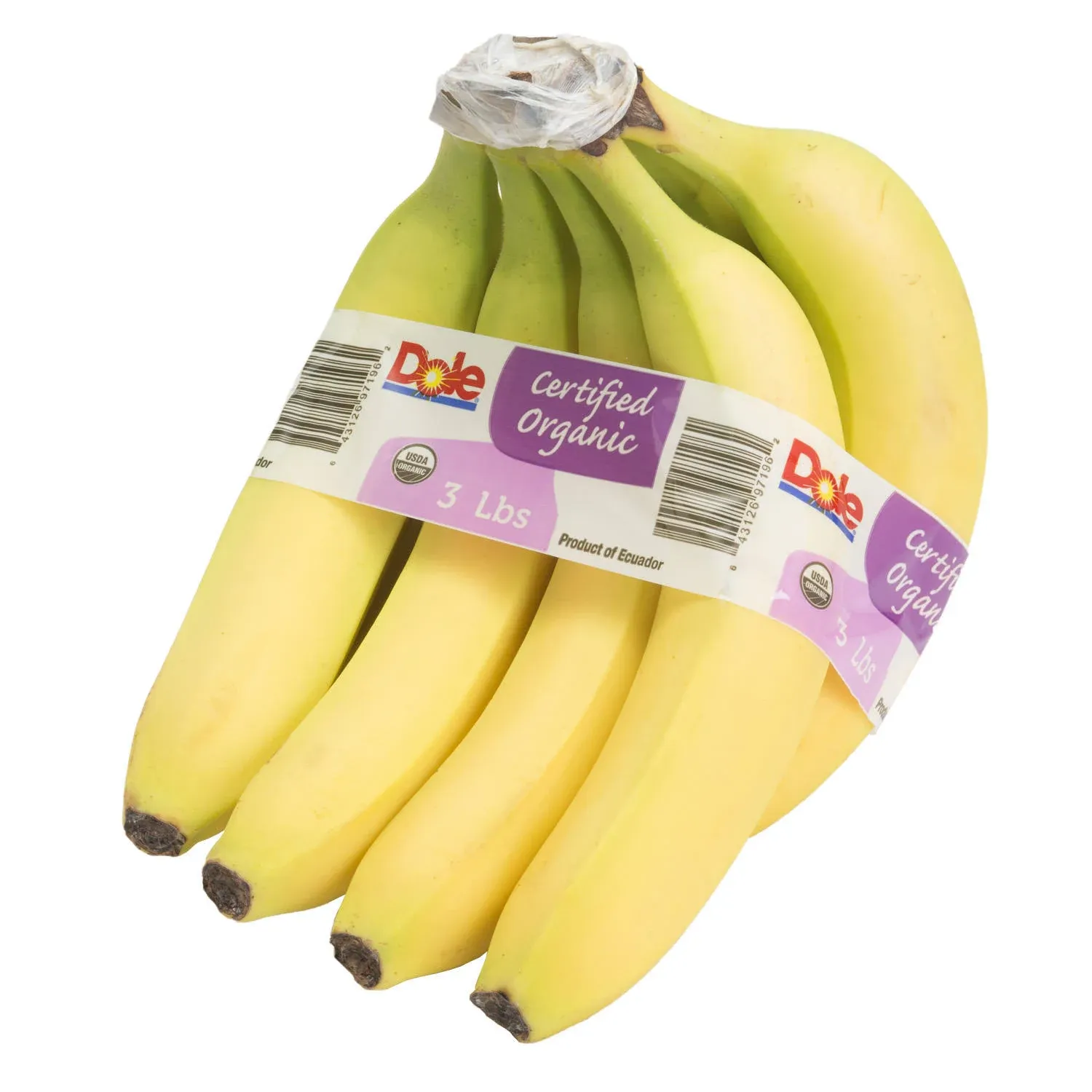 Fresh Organic Bananas Bundle 3 lbs.