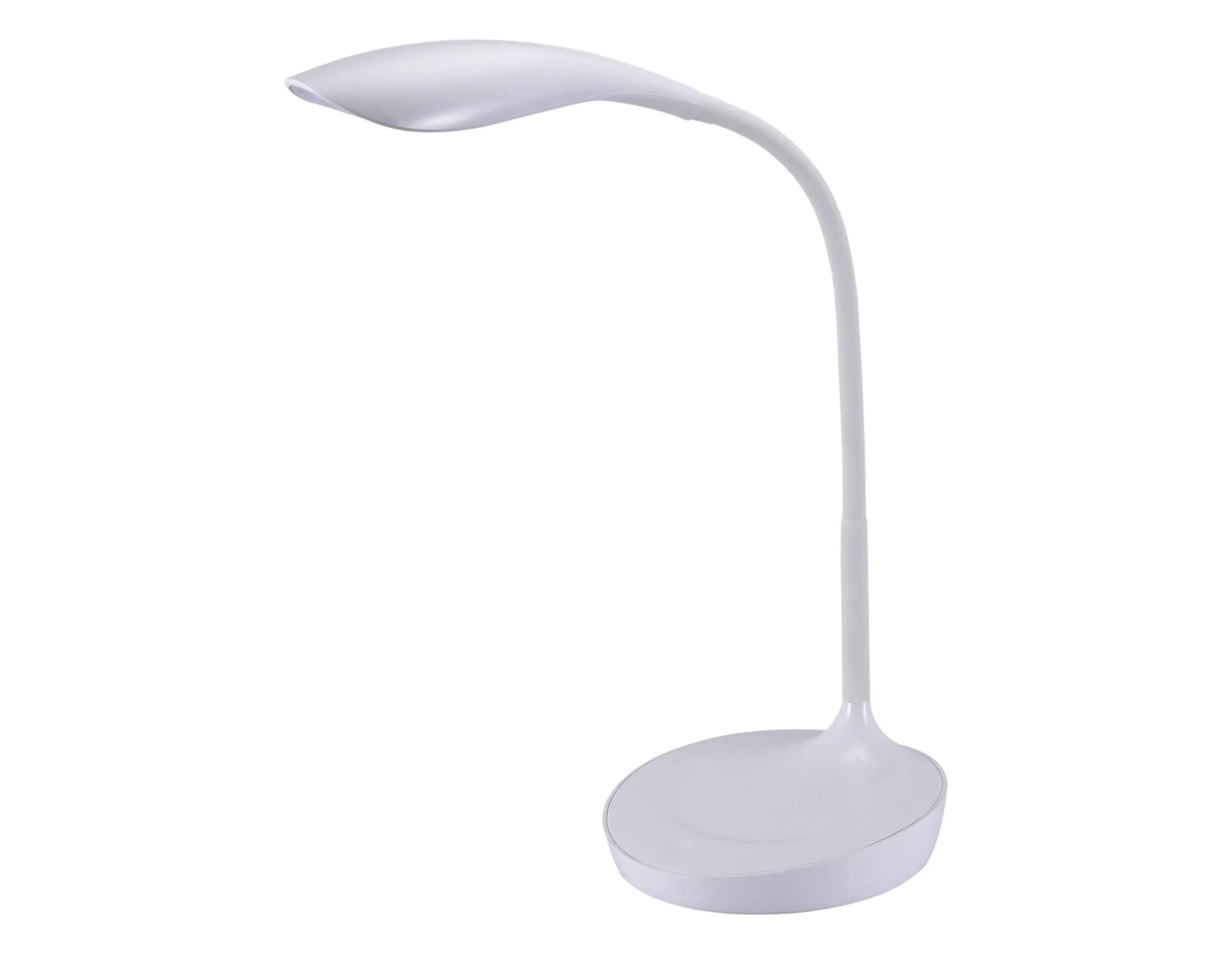 Bostitch Konnect Gooseneck Desk Lamp White