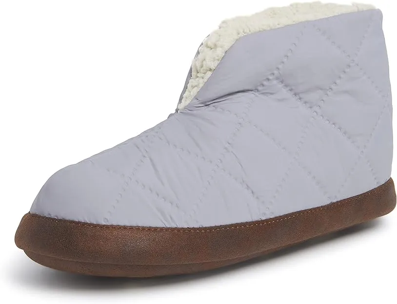 Dearfoams Haven Warm Up Nylon Bootie Slippers