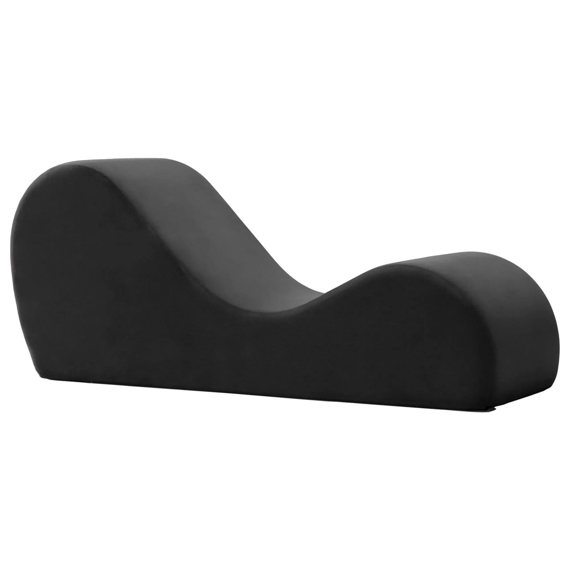 Avana Yoga Chaise Lounge Chair - Black