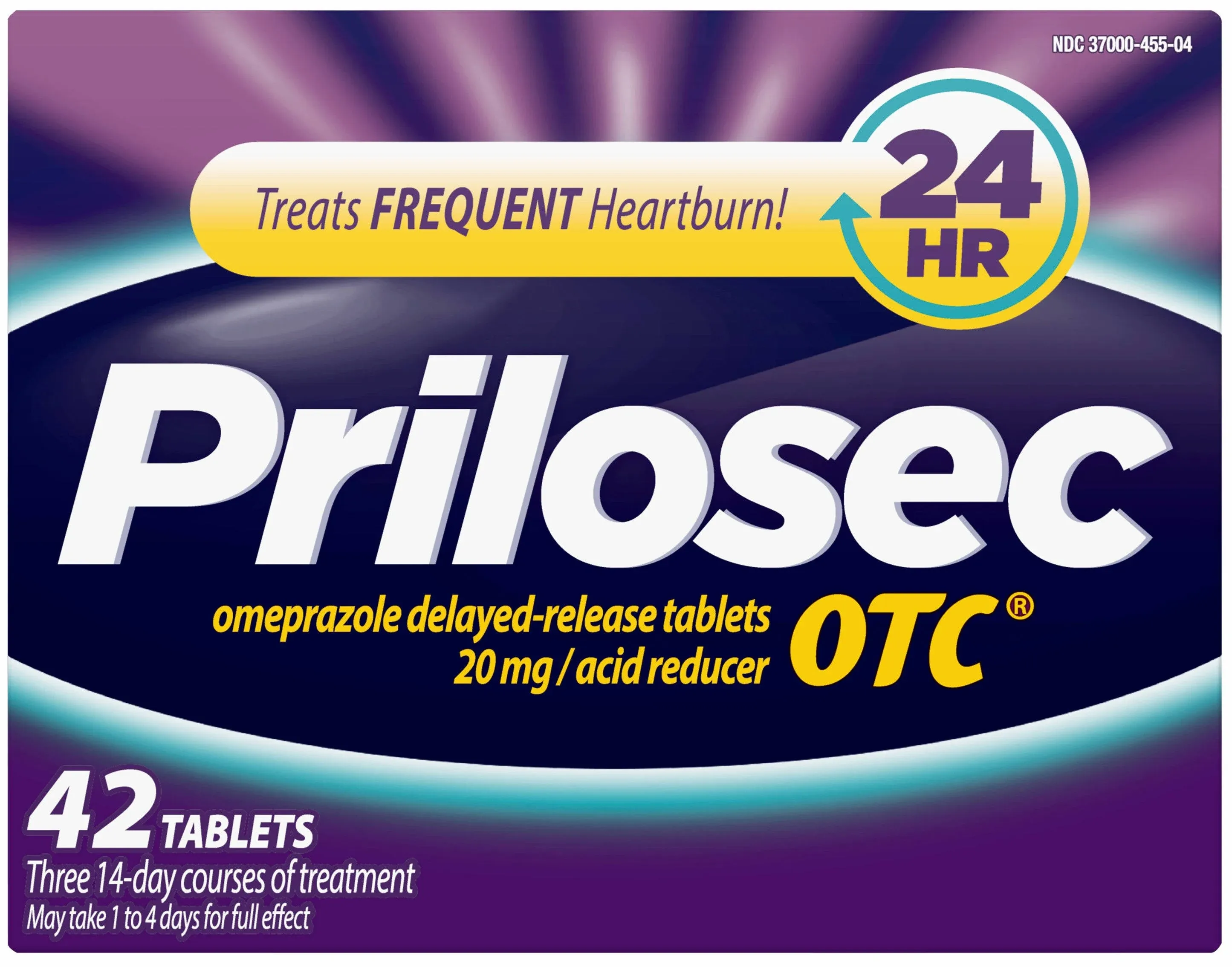 Prilosec OTC Frequent Heartburn Medicine and Acid Reducer Tablets 28 Count (OLD)