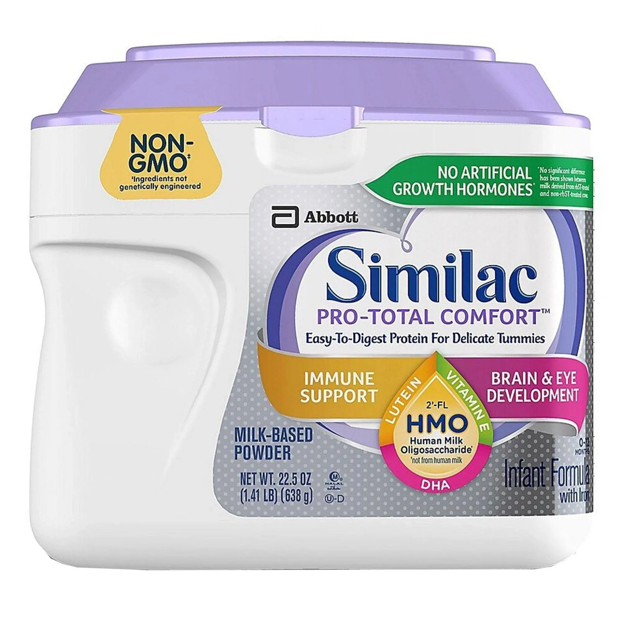 Similac Pro-Total Comfort Infant Formula, Milk Based Powder with Iron, 0-12 ...