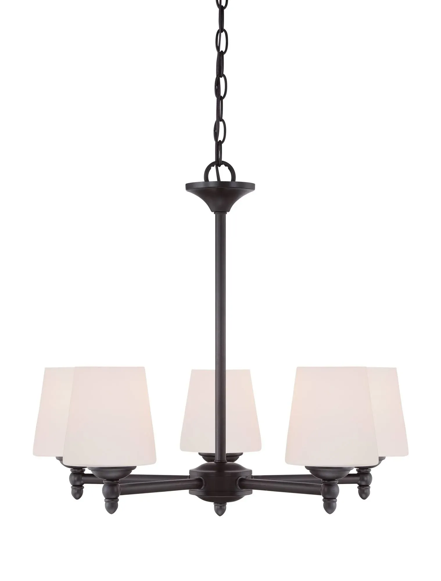 Designers Fountain Darcy 5-Light Oil-Rubbed Bronze Transitional Chandelier Lowes.com