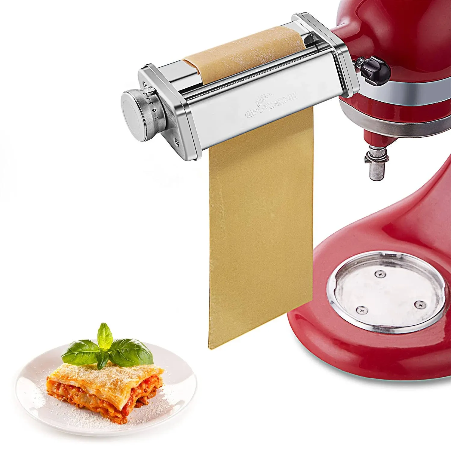 Patsa Roller Attchemnt for Kitchenaid Stand Mixer, Stainless Steel Psata Attachment for KitchenAid Stand Mixer, for Kitchen aid Mixer Accessories by Gvode